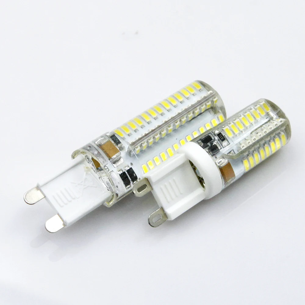 G9 LED Lamp AC 220V lampara led Bulb 7W 9W 10W SMD 2835 3014 48 64 104leds Lampada LED 360 degree Beam Angle led spotlight Bulb