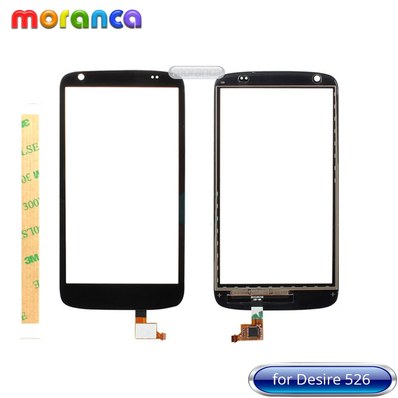 

High Quality 4.7'' for HTC Desire 526 Touch Screen Digitizer Front Glass Sensor Lens Panel Black Touchscreen Replacement