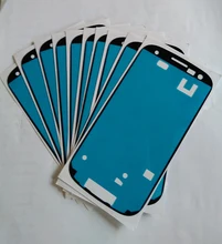 DHL Shipping 1000pcs/lot New Front Frame Adhesive Glue Sticker For Samsung Galaxy S3 i9300 i9305 High Quality Frame Sticker