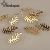 2022 New 10*22MM 6pcs/lot Zinc Alloy Gold Coral Branch Shape Base Earrings Connector  For DIY Fashion Stud Earrings Accessories ► Photo 2/5