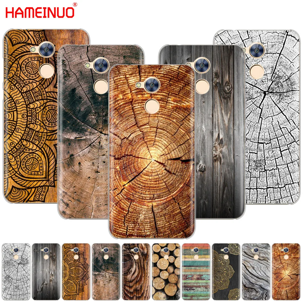 

HAMEINUO Pattern wood textures Cover phone Case for Huawei Honor 10 V10 4A 5A 6A 7A 6C 6X 7X 8 9 LITE