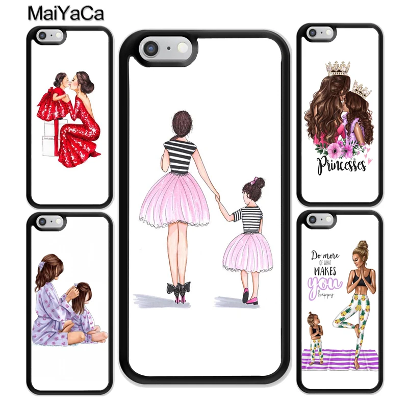 

MaiYaCa SUPER MOM MUM MOTHER MAMA CUTE BABY Soft Rubber Phone Cases For iPhone 7 8 6S Plus X XS MAX XR 5S SE Cover Skin Shell
