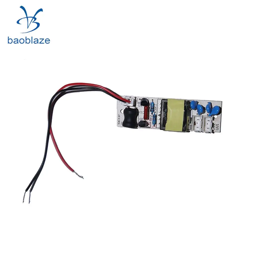 Baolaze 1 х УФ-светильник схема привода 5 в 1A светильник разъем лампы Драйвер платы для 3 Вт/5 Вт