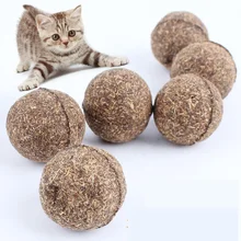 Pet Cat Натуральная кошачья мята мяч для игры милость дома погоня игрушки полезный, безопасный угощение