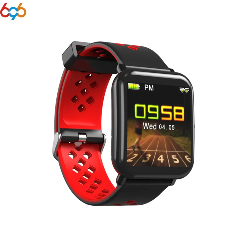 

Color Smart Watch DM06 Bluetooth Sport Watch Waterproof Heart Rate Sleep Monitor Multi Functions Band Chargable for Ios Android