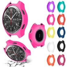 Ouhaobin 1PC New High Quality Silicon Slim Smart Watch Case Cover protectors For Samsung Gear S3 Frontier Feb 12 c1 Dropship