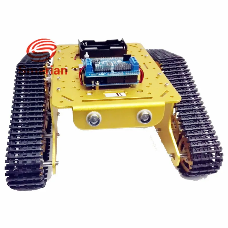 

Official smarian T300 Alloy Metal Robot Tank Chassis Track Caterpillar Car Frame Platform Crawler Pedrail DIY RC