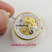 ST2130 автоматическое механическое движение 28800 bph клон розовое золото движение