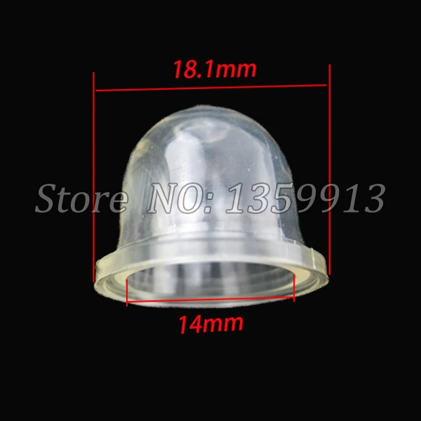 

5pcs small carburetor primer bulbs brush cutterlawn mover and chainsaw spare parts