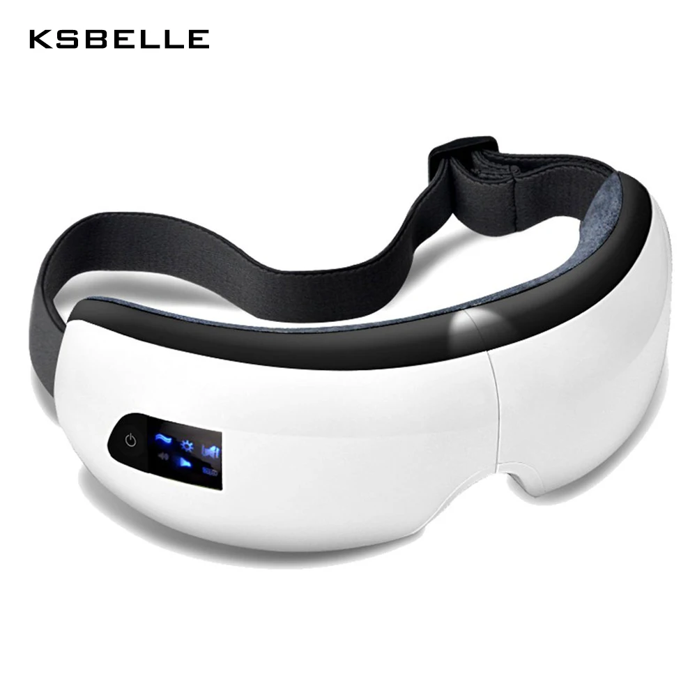 Ksbelle Rechargeable Eye Massager Heat Compression Air Pressure Music & Eye Care Stress Relief eye wrinkles crow's feet removal Ksbelle Rechargeable Eye Massager Heat Compression Air Pressure Music & Eye Care Stress Relief eye wrinkles crow's feet removal