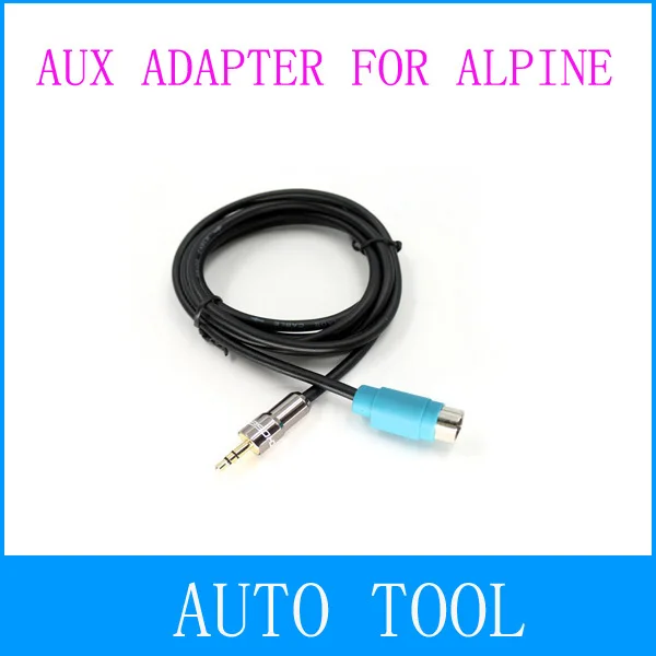 3.5 мм Aux Интерфейс Кабель адаптер для Alpine cde 9874 cda 9852/e IPhone IPod MP3|cable glue|cable idcable keychain |