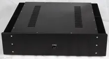 Classe A En Aluminium amplificateur châssis amp Boîtier/cas/Boîte 430*463*113mm L163-59
