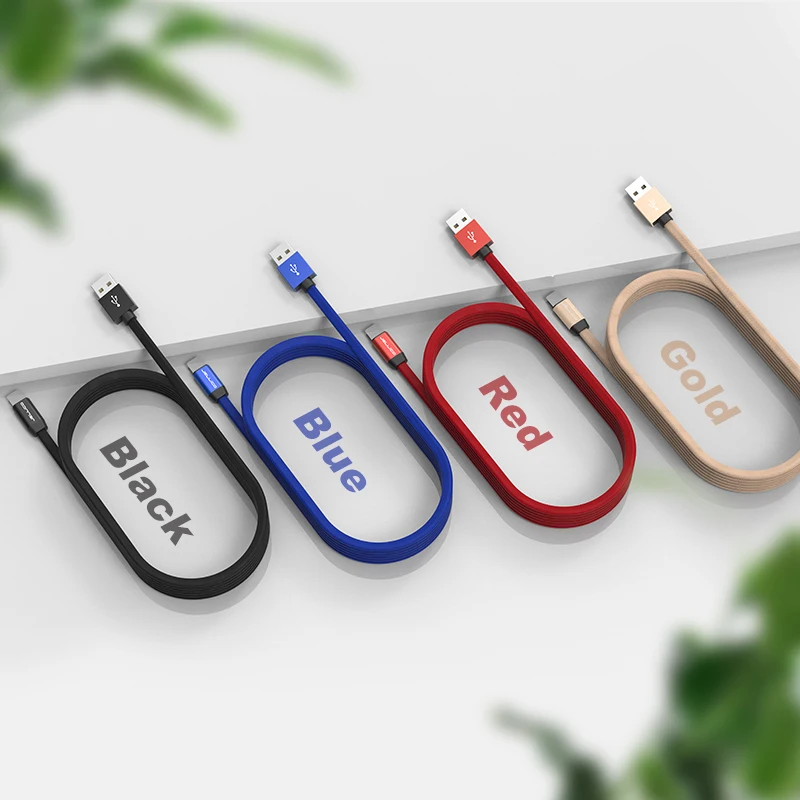 Jellico Cable Micro USB 2A rápido de sincronización de datos Cable de carga para Samsung Huawei Xiaomi LG Android Micro USB teléfono móvil cables