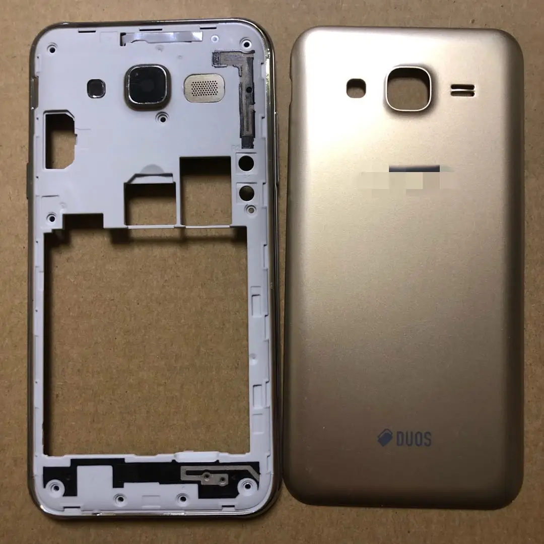 

For Samsung Galaxy J5 2015 J500 J500F J500H J500M J500FN Original Phone Chassis Cover Housing Frame With Rear Battery Door