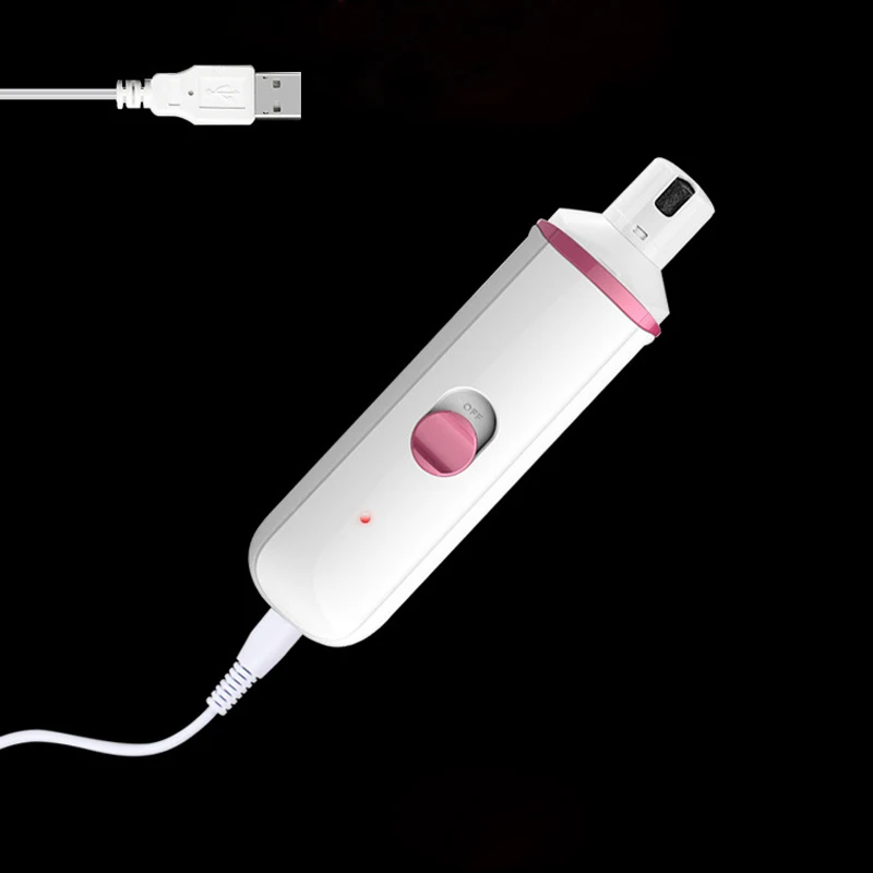 Charging Машинка для стрижки ногтей для собак и кошек, электрическая машинка для стрижки ногтей, инструменты для ухода за ногтями XH8Z - Цвет: Charging