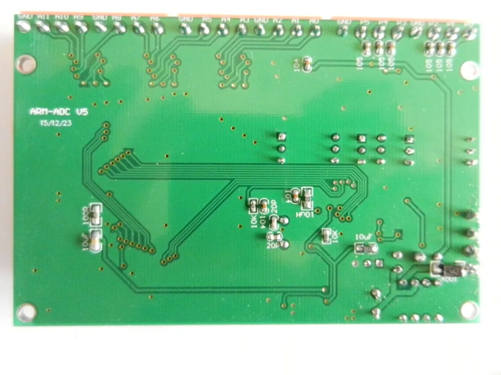 12 road analog input +6 road analog output board 4~20mA development board RS485 acquisition module