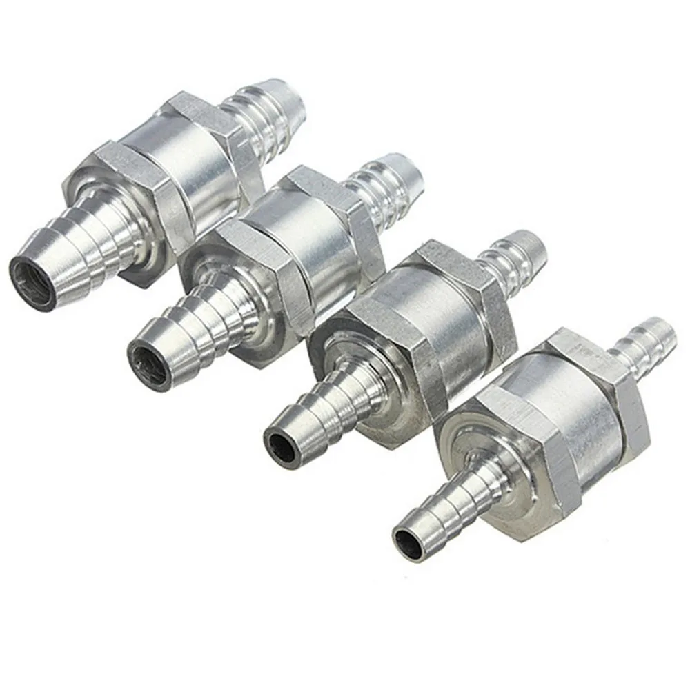 

6/8/10/12mm Fuel Non Return Petrol Diesel Aluminium Alloy One Way Check Valve for Carburettor fuel systems