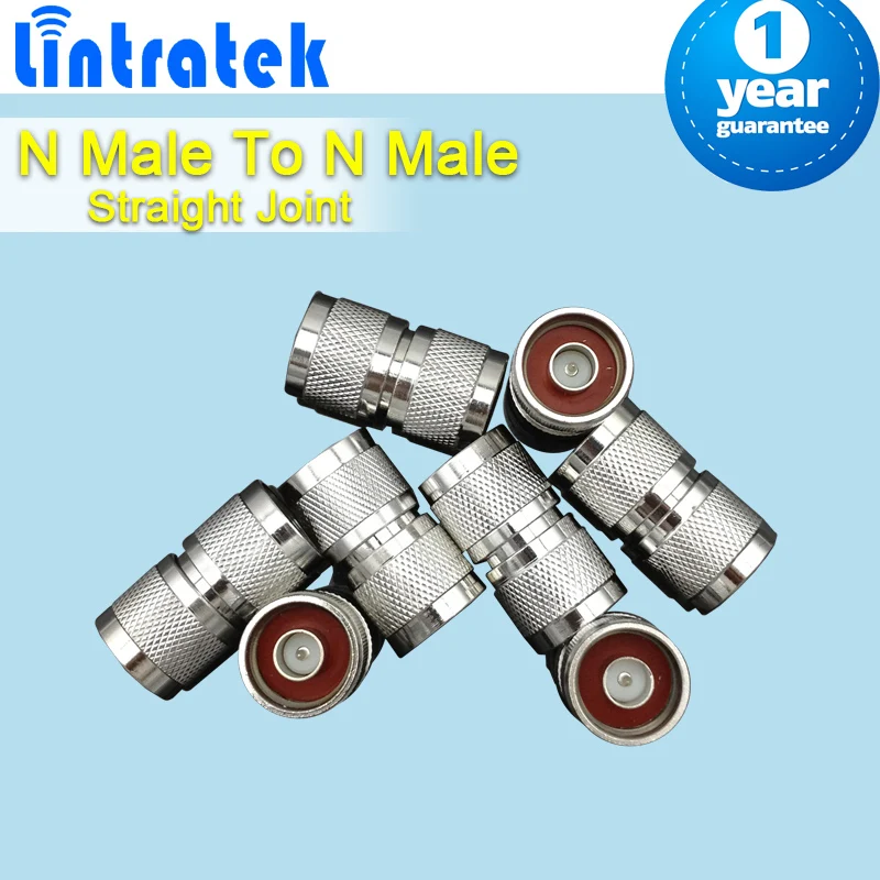 

N Male To N Male Straight Joint For 2g 3g 4g Mobile Signal Repeater Booster Amplifier Connectors for 4 pcs N-JJ connector S23