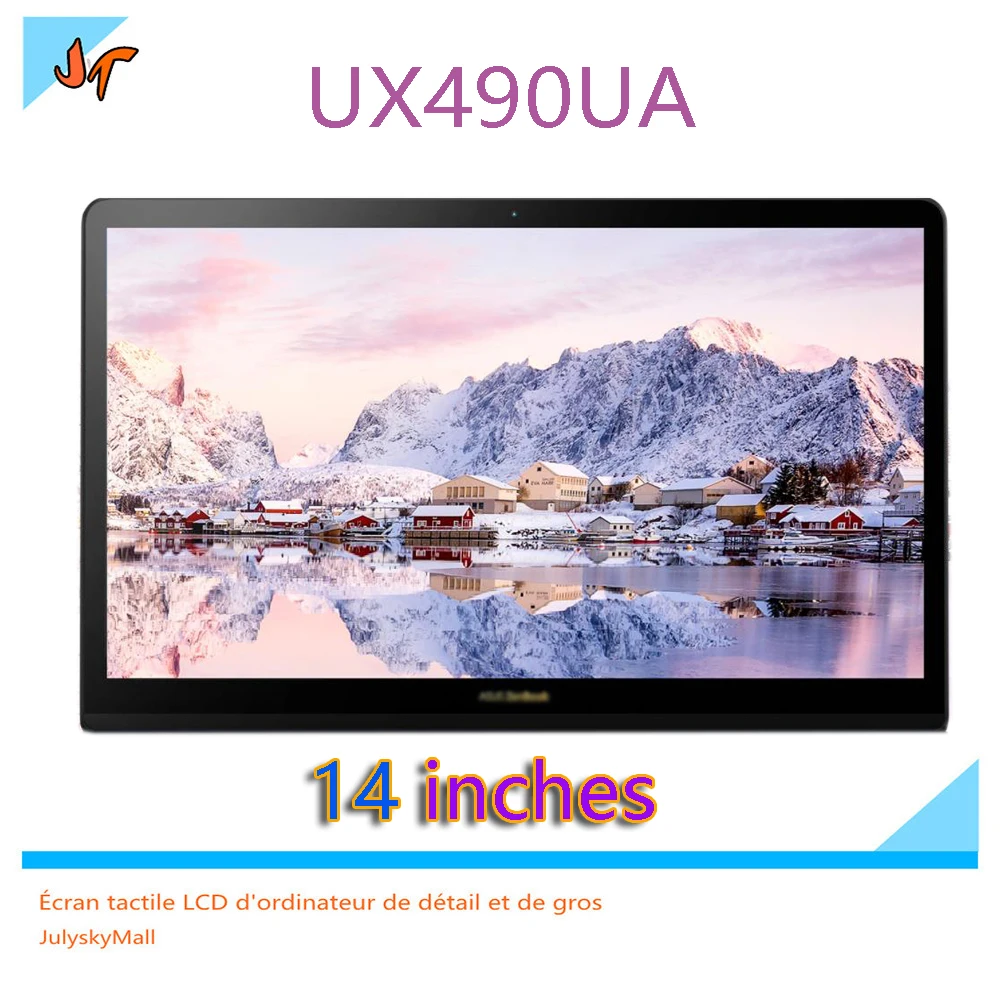  14 inch laptop LCD screen for ASUS ZenBook 3 Deluxe UX3490U UX490U UX490UA notebook LCD display scr