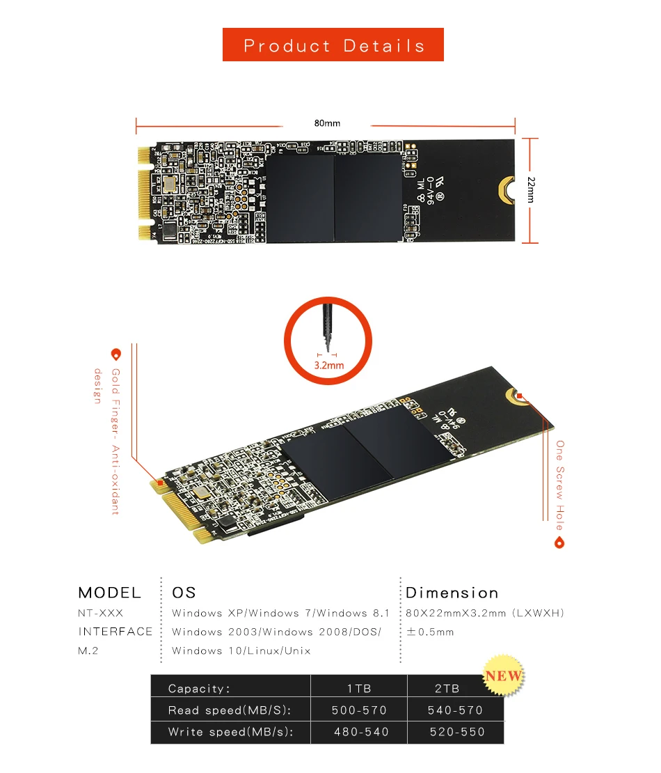 Kingspec M.2 SATA III NGFF 2280 SSD 120gb 240gb ssd 500gb Внутренний твердотельный накопитель, модуль жесткого диска для настольного ноутбука