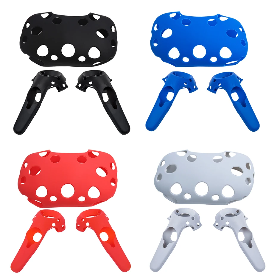 Силиконовый чехол для htc Vive Headset VR контроллер очков ручка шлема кожаный