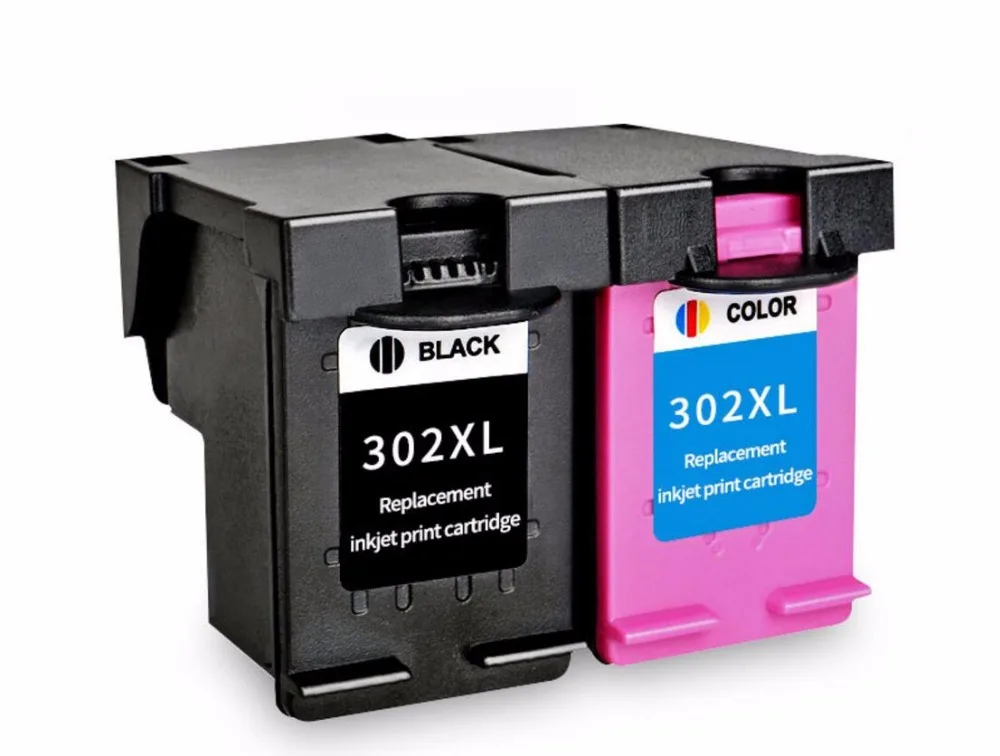 2pc/set remanufacture Color inkjet cartridge 302XL Compatible for HP ENVY4520 Officejet4650 2131