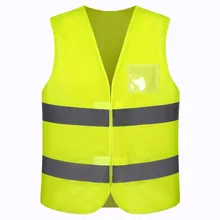 Флюоресцентный и оранжевый светоотражающий жилет высокой видимости