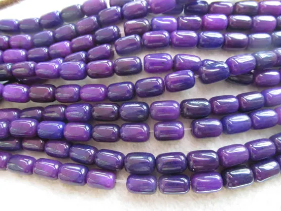8-20mm full strand High quality Jade Beads, Natural Stone Beads, Jade jewelry Barrel Drum Sugilite Purple ,Amber Yellow Jade Str