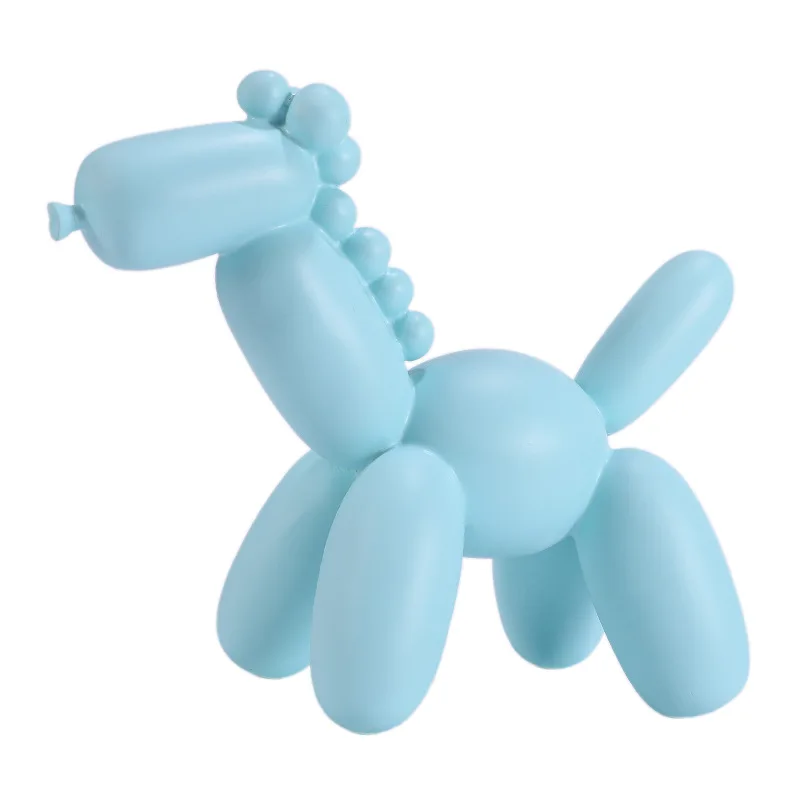 

Resin Unicorn Balloon Dog Crafts Art Sculpture Gifts Modern Simple Home Decorations Statues Desktop Ornament R1002