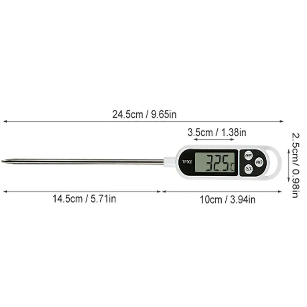 Цифровой Кухонный Термометр для приготовления мяса и воды, точный Пищевой зонд, электронный термометр для барбекю, кухонные инструменты, горячая Распродажа
