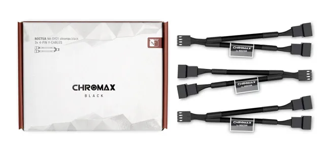 Адаптер Noctua SYC1 chromax кабель-переходник для охлаждения процессора разветвитель