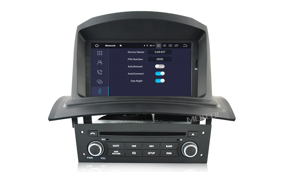 Perfect Android9.0 Fit  For Renault Megane 2 Fluence 2002-2008 GPS navigation head unit radio tape recorder car multimedia with DSP IPS 21