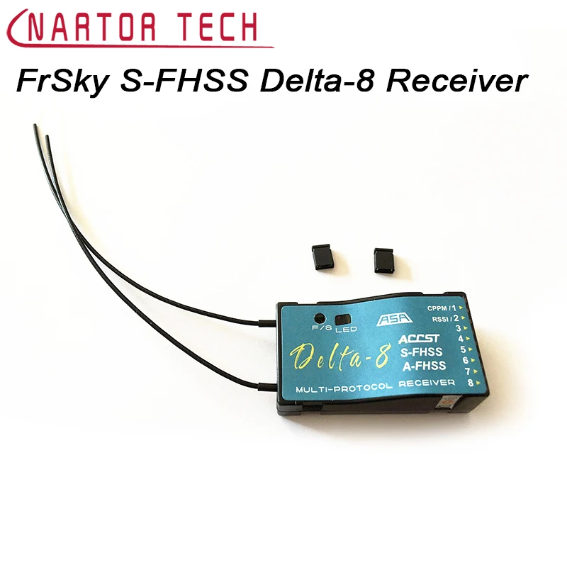 

Free S hipping FrSky S-FHSS 8CH Delta-8 Receiver For Futaba 6J 8J 10J Transmitter RC Parts