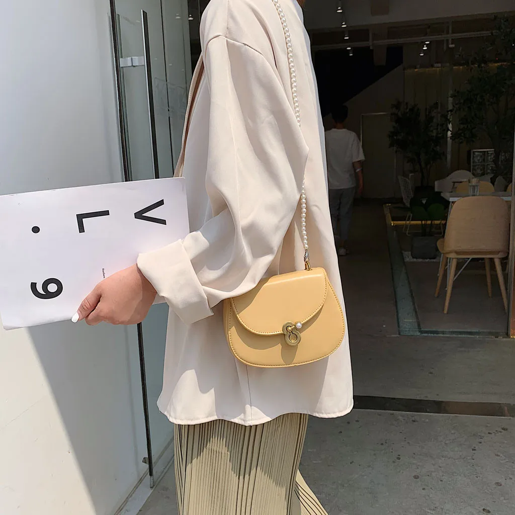 

Women Shoulder Bag Handbags Fashion PU Leather Satchel Handbag Shoulder Tote Messenger Crossbody Bag For Women Girls Hasp Pouch