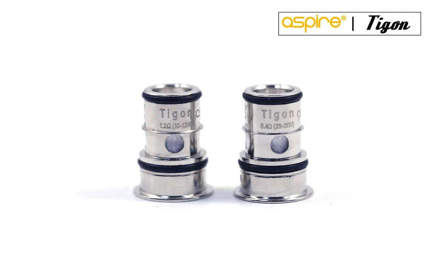 5 шт./лот,, Aspire Tigon, сменная Vape катушка, 1.2ohm/0.4ohm, электронная сигарета, атомайзер, ядро, подходит для Tigon Tank Kit