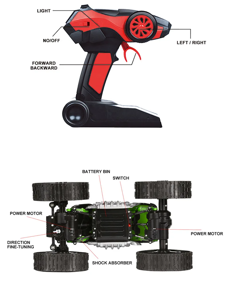 1/16 rc Автомобиль 2,4G внедорожный альпинистский пульт дистанционного управления автомобиль игрушка 4wd радиоуправляемые автомобили играть 20 минут электрическая Игрушечная машина для детей
