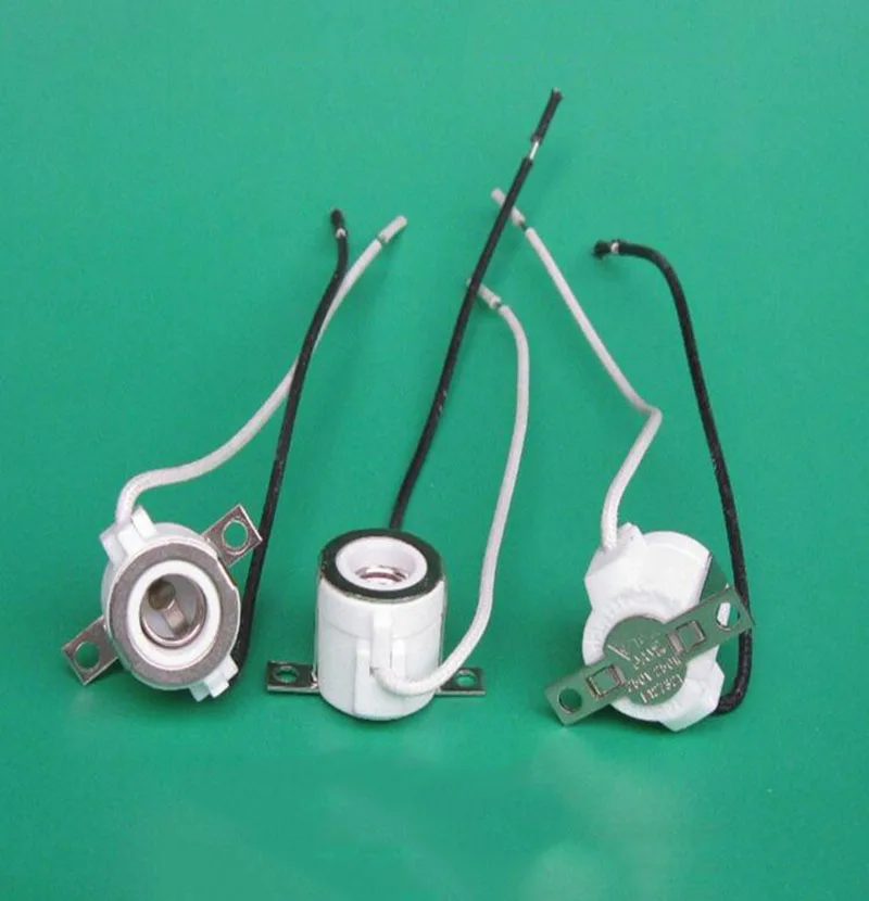 

E11 Ceramic Lamp Holder Light Base Socket 10PCS