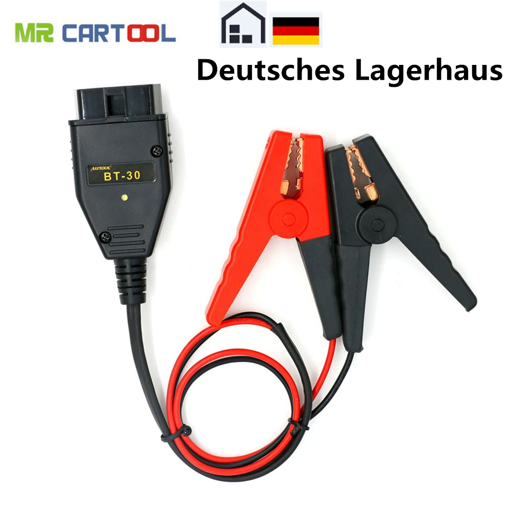 

AUTOOL BT-30 Maintaining Auto Car Computer ECU Memory Saver ECU emergency power Free Shipping German warehouse fast delivery