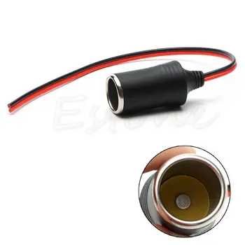 

Car Cigarette Lighter Charger Cable Female Socket Plug Connector Adapter Cable