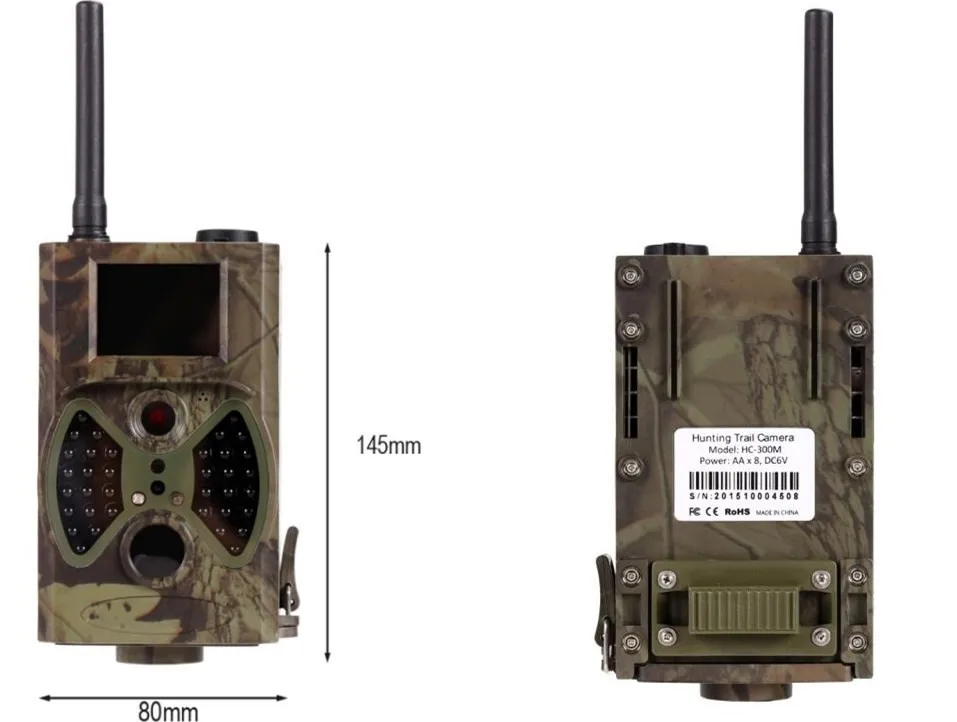 Камера следа 12mp GSM MMS с обнаружением инфракрасного излучения сенсор охотничья камера Цифровая водонепроницаемая охотничья камера s 940NM