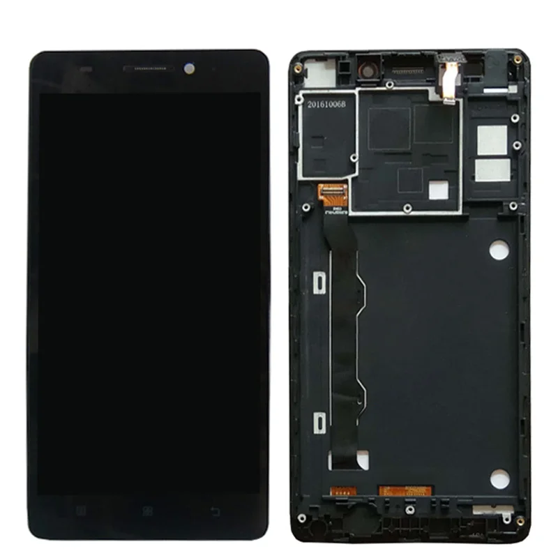 ЖК дисплей с дигитайзером на Lenovo K3 Note Черный сенсорный экран 5 дюйма в сборе
