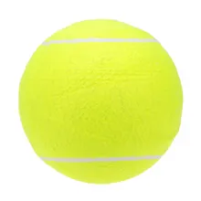 9.5in мяч для большого тенниса для домашних животных жевательная игрушка большой надувной Теннисный мяч Джамбо принадлежности для мячей открытый крикет