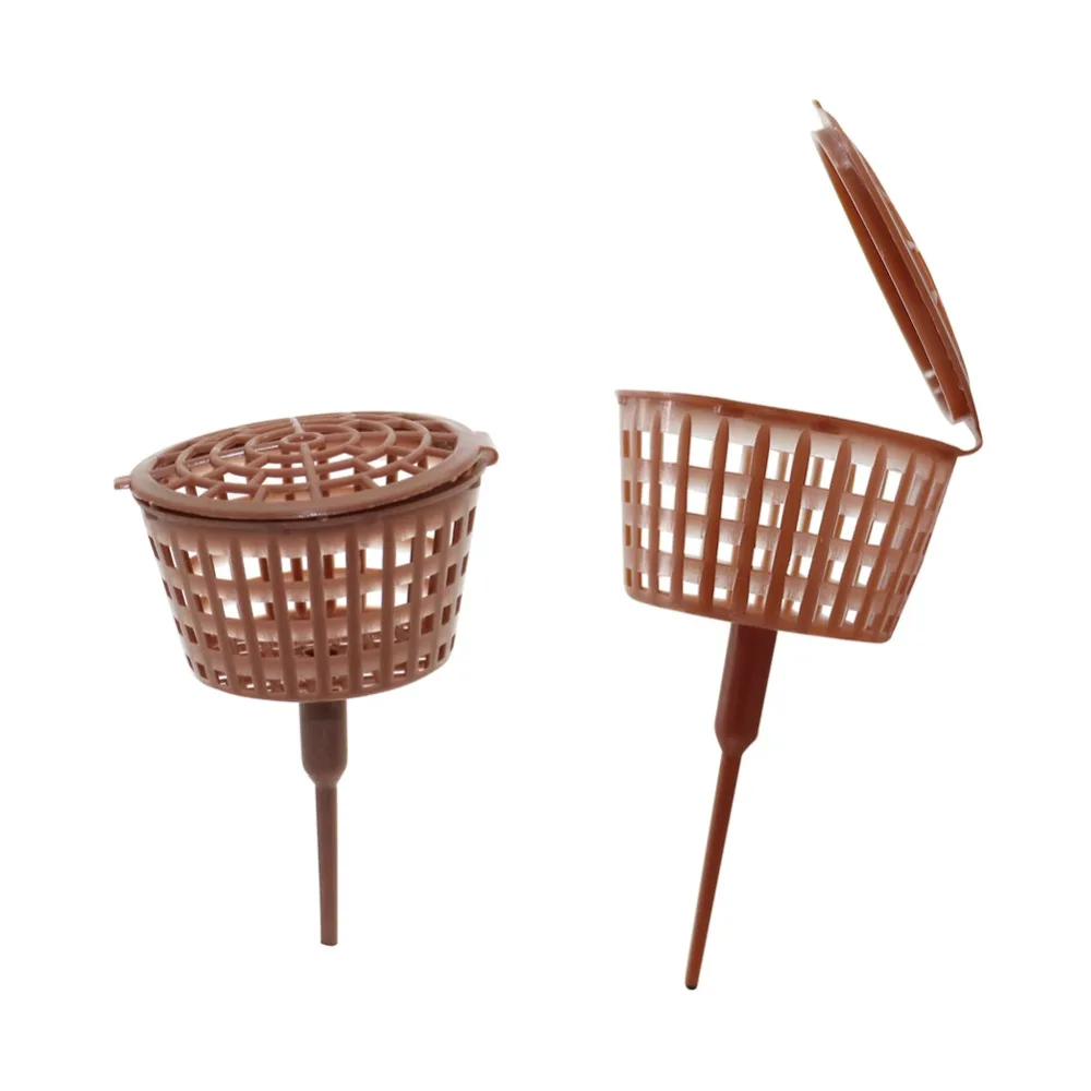 

Fertilizer Baskets Landscape Bonsai Planting Automatic fertilization tools Greenhouse Garden Fertilizer Cover Basket 50 Pcs
