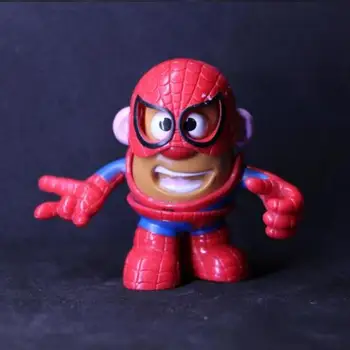

Mr Potato Head Figures Toy Mr. Potato Cosplay Star Wars Master Yoda Spider-Man Iron Man PVC Toys For Children 8cm