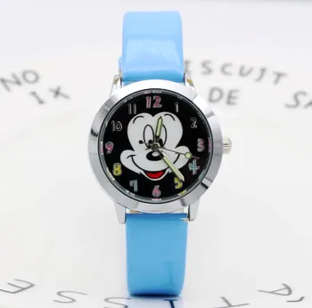 

Children cute mickey cartoon children watch selling kids Mickey PU belt quartz watch Children cute mickey cartoon students watch
