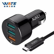 More than USB font b Car b font Charger one for three qc3 0 fast charger