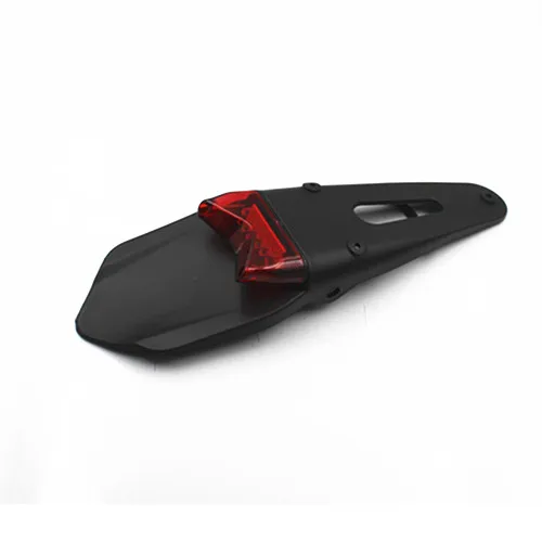 

Motorcycle LED Tail Light Fender Brake Stop Light Dirt Pit Bike Scooter Custom Red Lens