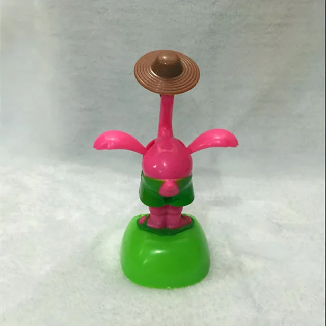 Hot Car Pendulum Flamingo Solar Accessories Swing Flowers Unisex Plastic Science Electronic Educational 2021 3