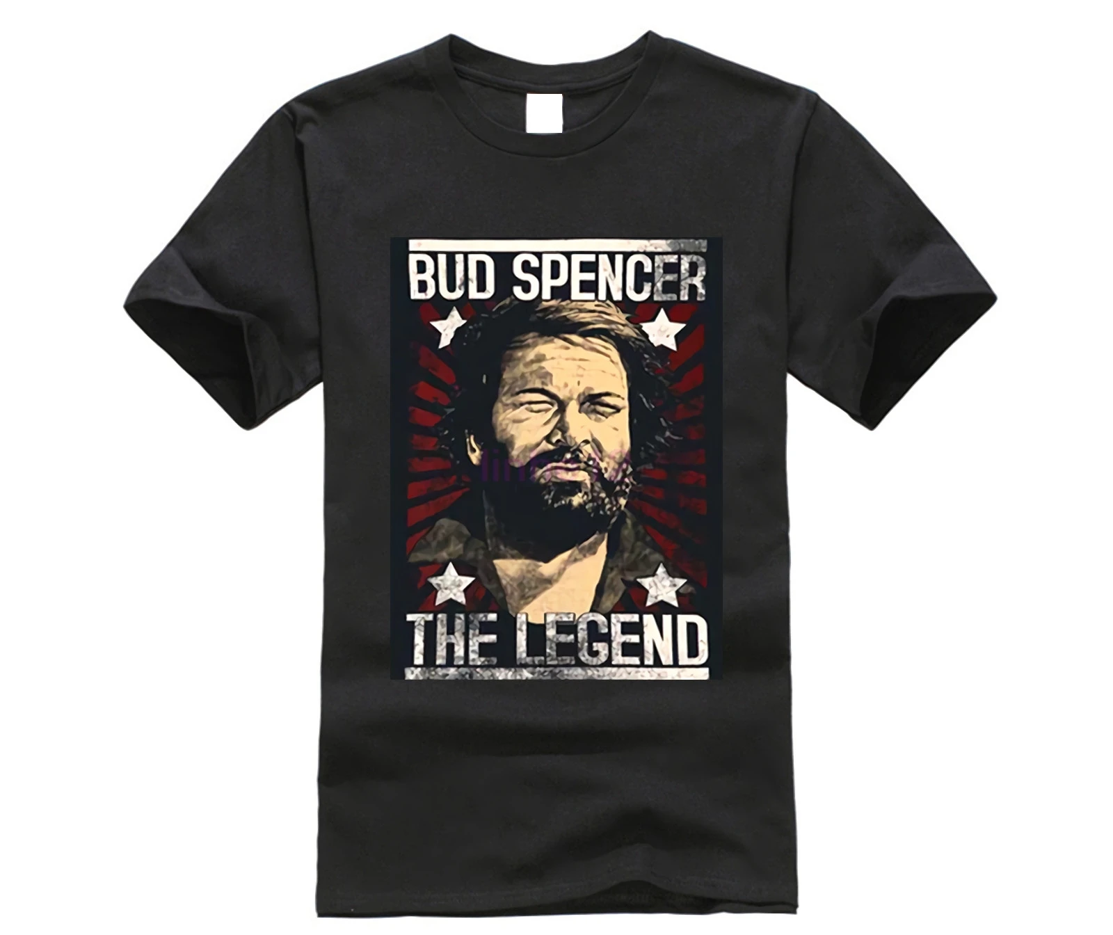 

drop shipping men T Shirt New Memorial Bud Spencer T Shirt Mens Casual Printed T Shirts Short Sleeve Tshirt Funny tees and tops