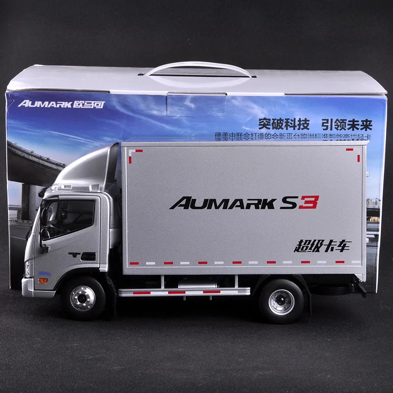 Редкая Изысканная модель из сплава 1:24 Foton AUMARK S3 грузовик Фургон Грузовик литые